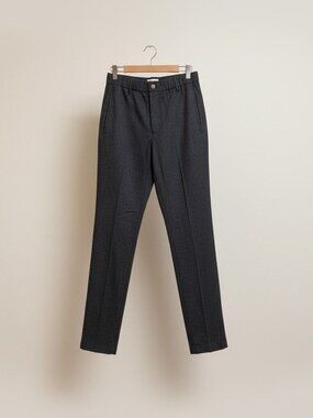 Incotex Denim look Trouser W ool Elastic Band Waist  pants Eur size 50 NEW w TAG